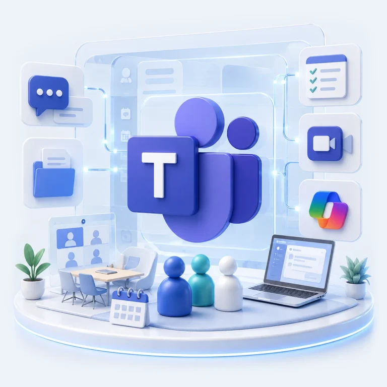 Microsoft Teams vállalati használat | Közös digitális munkatér